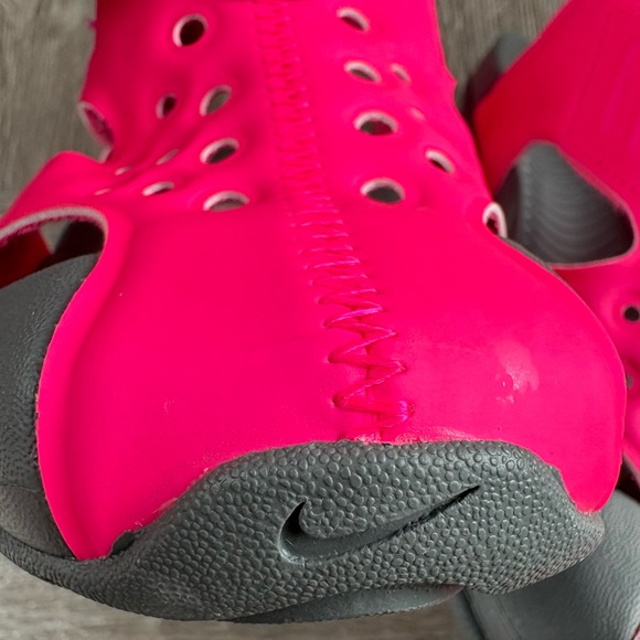 NIKE NWT Kids’ Pink Sunray protect 2 Sandal Toddler Size 8c - Picture 11 of 14